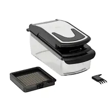 Mandolina Silver Pro Multitaglio 27 cm Nera 190305 5FIVE - 5FIVE