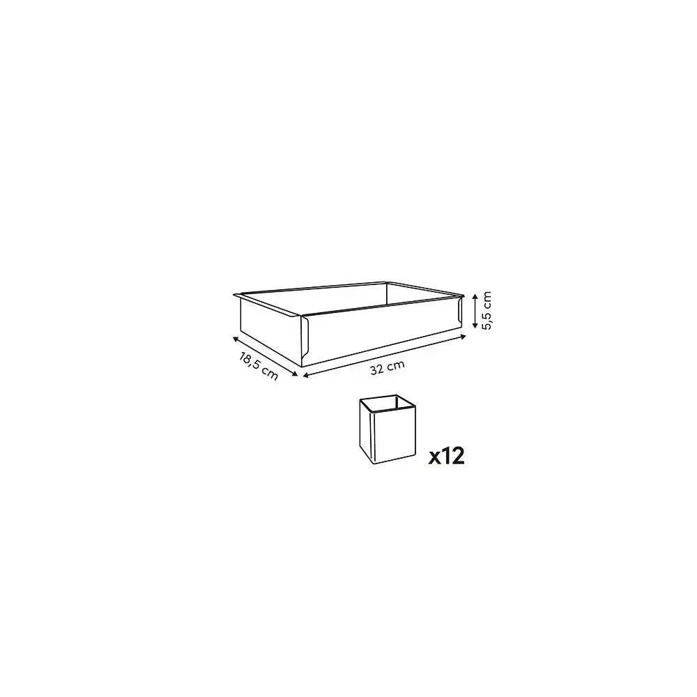 Stampo Regolabile Inox, 32X18 cm, Numeri E Lettere, Dolci…
