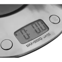 Bilancia Cucina 189397 Digitale 5Kg/1gr con Ciotola Inox 5FIVE - 5FIVE