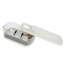 grattugia Multifunzione 4 Lame con Contenitore 26X10X9 cm 190266…