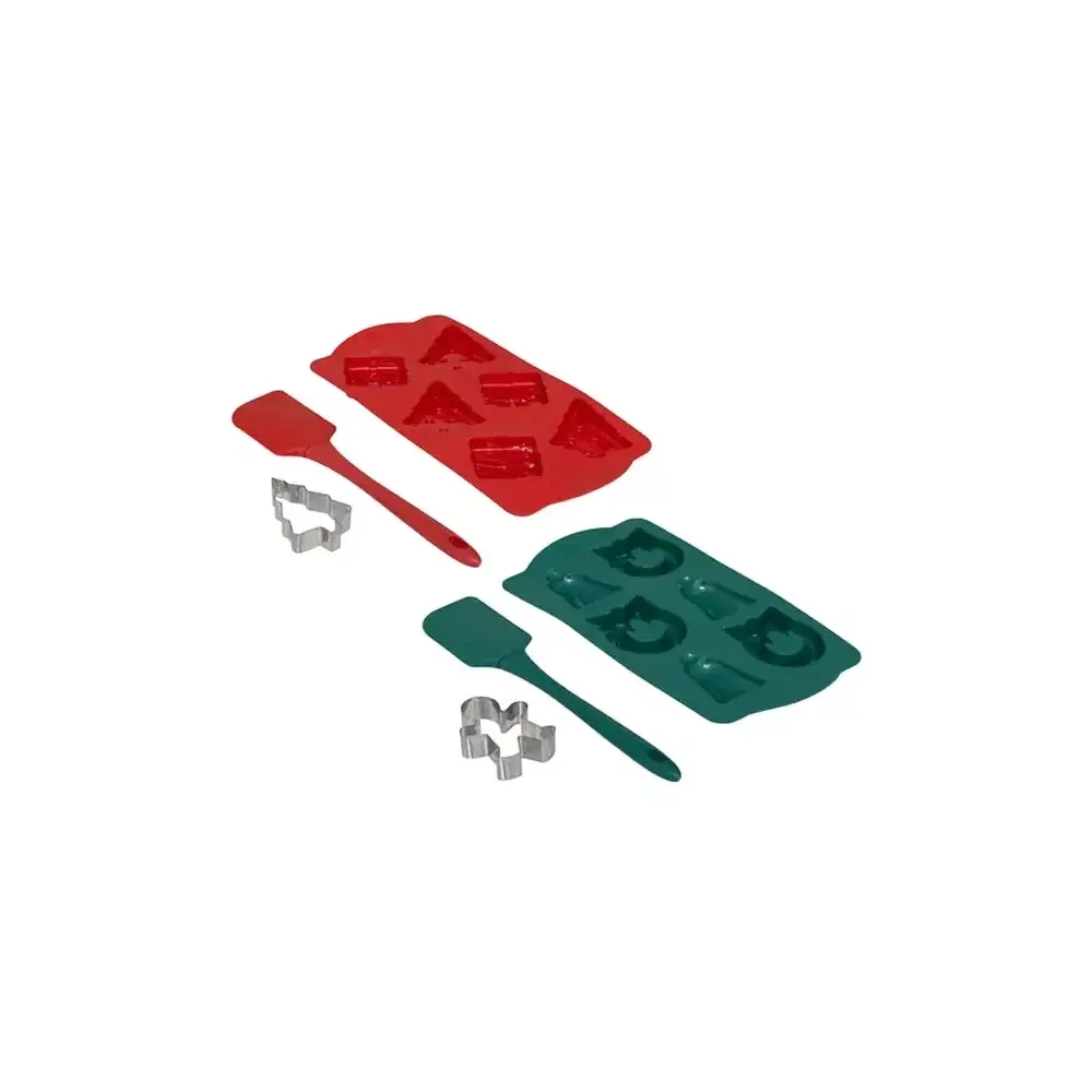 Set 3 Pezzi Pasticceria Natale Assortito 5FIVE - 5FIVE
