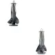 Set 4 Utensili Cucina 209784 con Supporto Assortito 5FIVE - 5FIVE