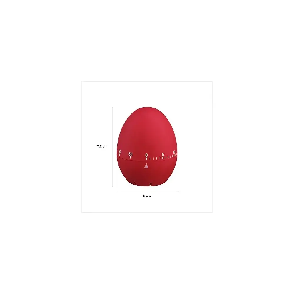 Timer Da Cucina A Uovo In Abs, Manuale Assortito 5FIVE - 5FIVE