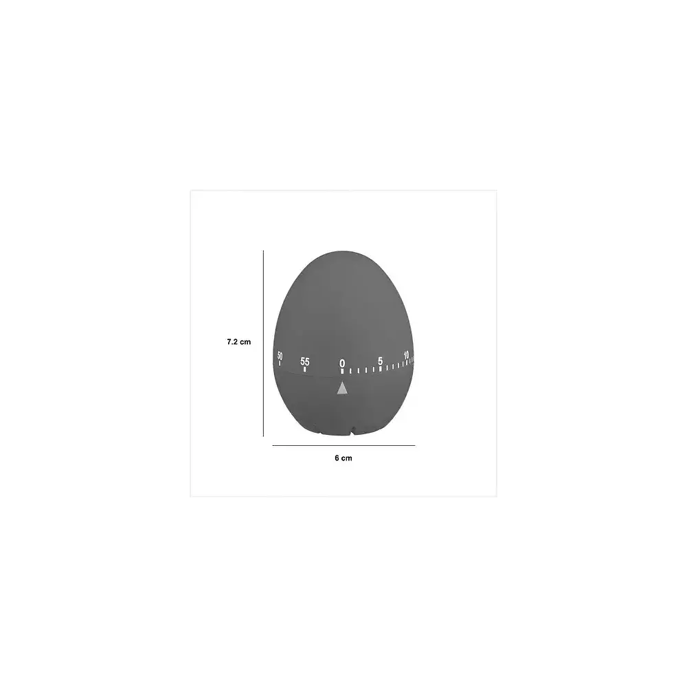 Timer Da Cucina A Uovo In Abs, Manuale Assortito 5FIVE - 5FIVE