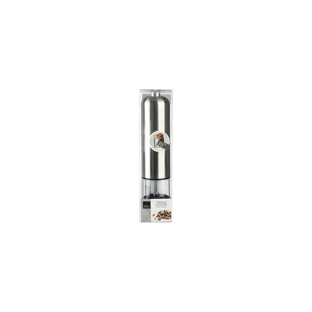 Macinapepe Elettrico, Inox, Macinaspezie, Macinino Cucina, Automatico…