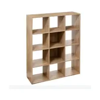 Scaffale 193573 12 Ripiani 144X37Cm Naturale 5FIVE - 5FIVE