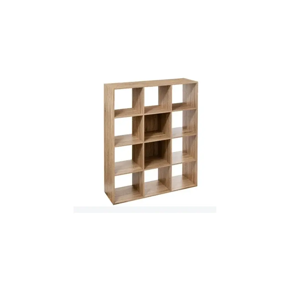 Scaffale 193573 12 Ripiani 144X37Cm Naturale 5FIVE - 5FIVE