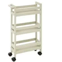 Carrello 174762O con Ruote 3P Beige 5FIVE - 5FIVE