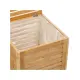 Portabiancheria Sicela, 65 L, Bamboo, 40X40X60 cm, Cesto Biancheria…