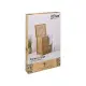 Portabiancheria Sicela, 65 L, Bamboo, 40X40X60 cm, Cesto Biancheria…