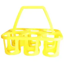 PLASTIME Cestello Porta Bottiglie 6 Posti 21x30x32 cm