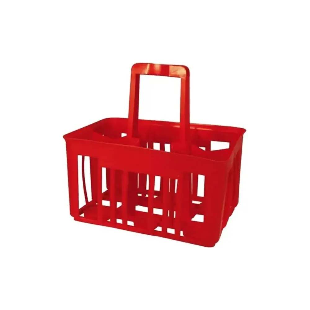 PLASTIME Cestello Porta Bottiglie 6 Posti 21x30x32 cm