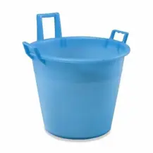 PLASTIME Mastello Lario 3 Manici – Contenitore 65 L Polietilene