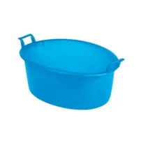 Bacinella Ovale PLASTIME 24 L in Polietilene – 55 × 42 × 20 cm
