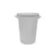 PLASTIME Bidone in Plastica 75 L Bianco – Polietilene robusto