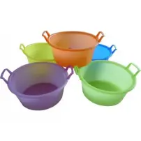 PLASTIME Bacinella ovale 14 L in polietilene 40×18 cm