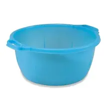 Plastime Bacinella Bombata 11L in plastica resistente – 35 cm
