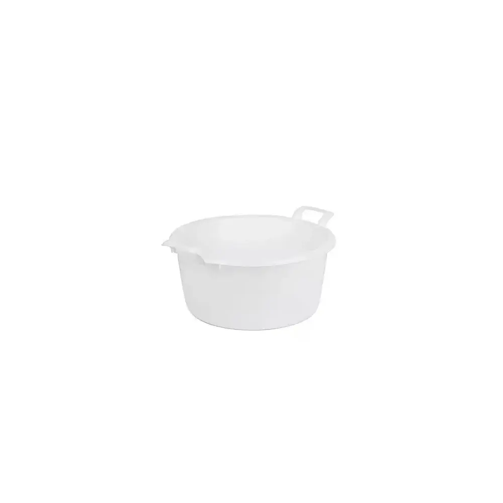 PLASTIME Bacinella tonda in plastica 40 L – 55 cm x 24 cm