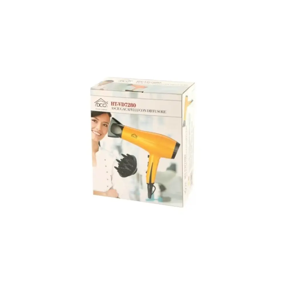Asciugacapelli Professionale DCG 2200W 2 velocità
