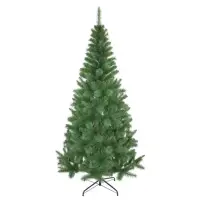 Albero di Natale Courmayeur 210 cm Verde in PVC