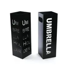 Portaombrelli MERCURY 00019 Nero 16x49 cm | Metallo
