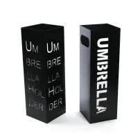 Portaombrelli MERCURY 00019 Nero 16x49 cm | Metallo