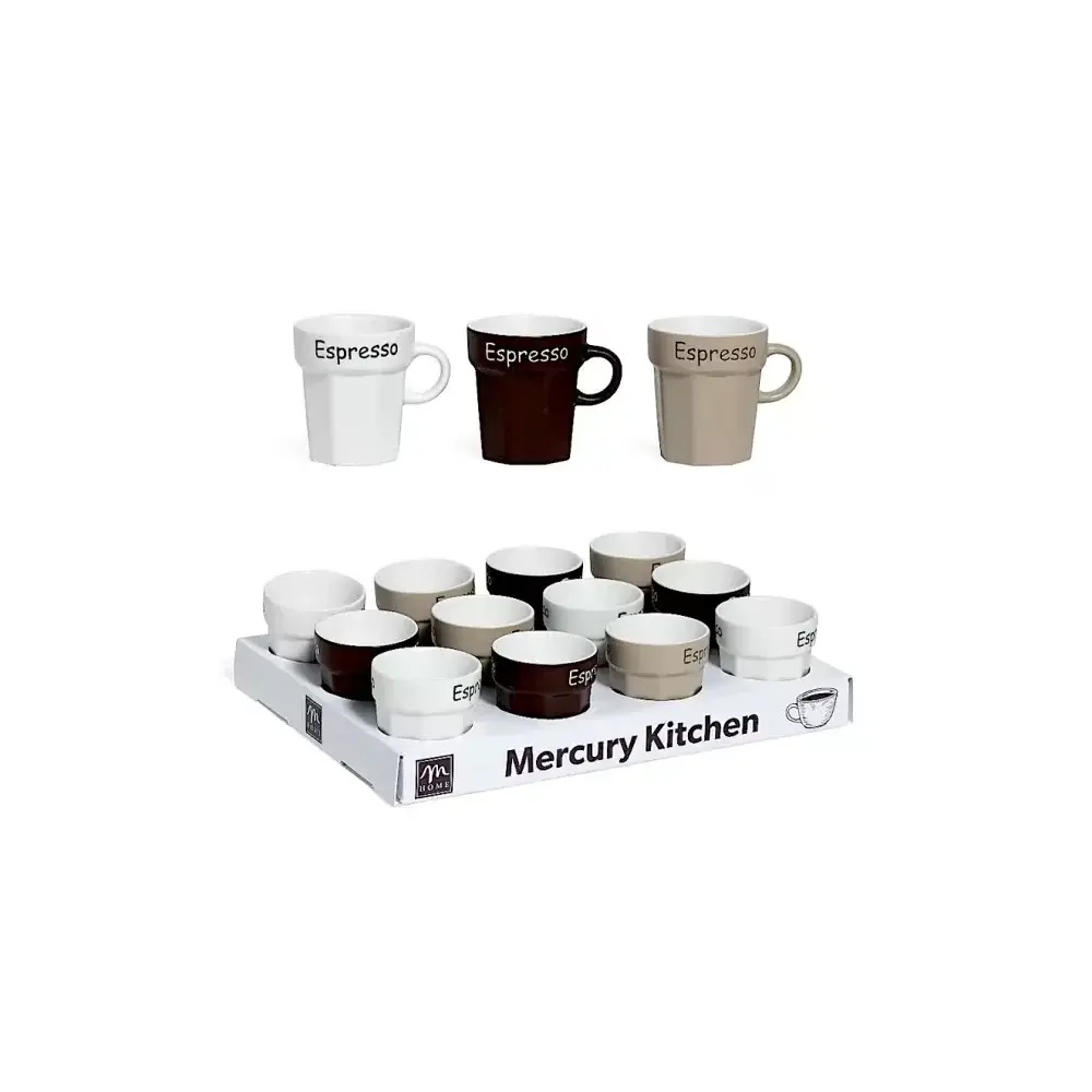 MERCURY Tazzina Caffè 90ml in Porcellana