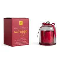 Candela MERCURY Rose Pomegranate 110gr Campana Vetro