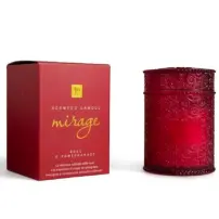 Candela Profumata MERCURY 460gr Vetro – Rose Pomegranate