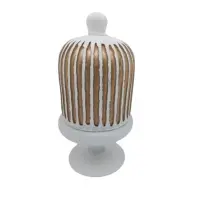 MERCURY Candela Profumata Vanilla 120g con Campana Oro
