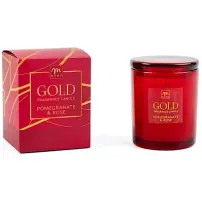 Candela Pomegranate Rose 195gr Vetro – Profumo Melograno e Rosa