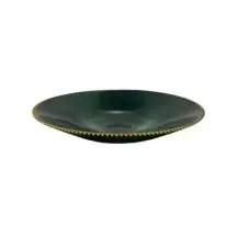 Centrotavola Verde E Oro in Vetro 30 cm – Vetro