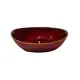 Ciotola Ovale Rosso Oro 17 cm in Vetro – MERCURY