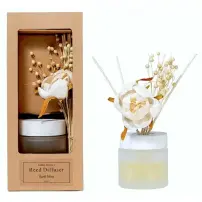 Diffusore MERCURY Basilico 100ml con Fiore