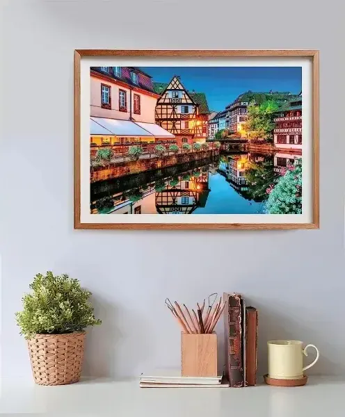 Puzzle Clementoni da 1000 pezzi incorniciato