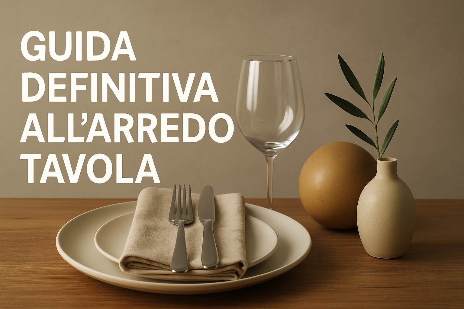 Guida Definitiva all'Arredo Tavola: Consigli per il 2026
